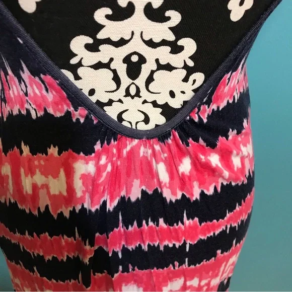 Tart Winslet Maxi Dress Tie Dye GUC Casual Criss Cross Back Woman’s Small S Sexy - Picture 10 of 16